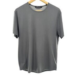 BYLT Premium Basics Men's Gray Tencel Blend Short Sleeve Crew Neck‎ T-Shirt M